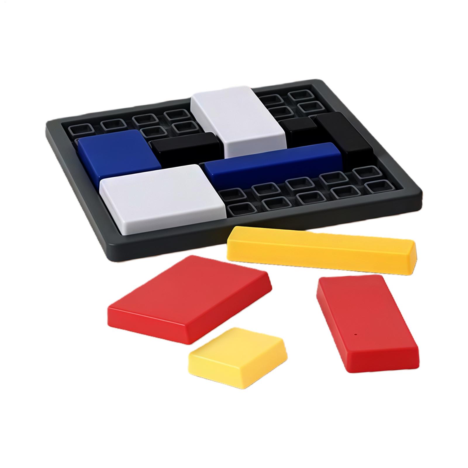 Kids Education Level - 4-Stufen-STEM-Logik-Puzzlespiel, Lehrreiche Bausteine, Intelligenzspielzeug für Kinder,