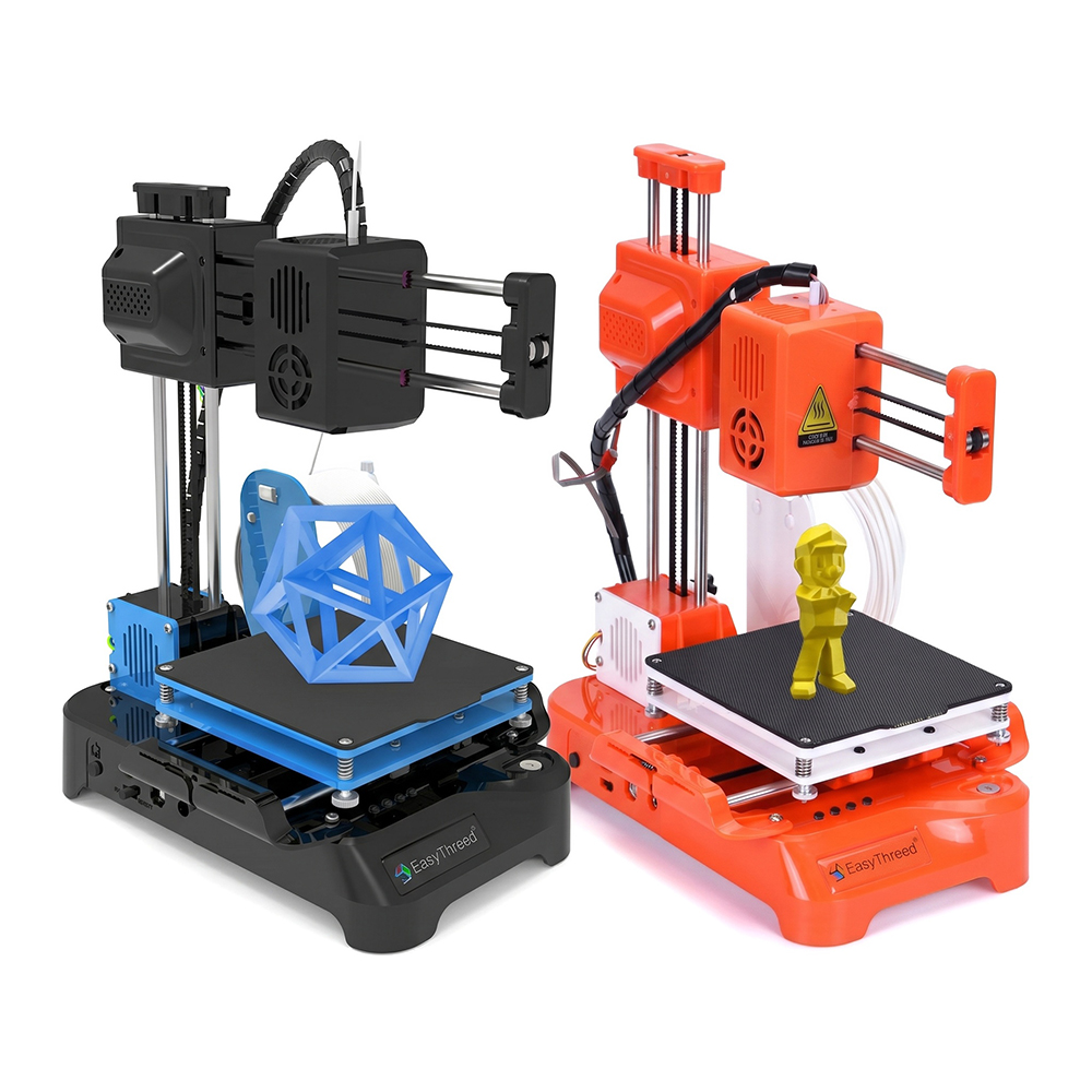 Kids Education Level - Easythreed K7 Mini FDM 3D-Drucker, 100x100x100mm