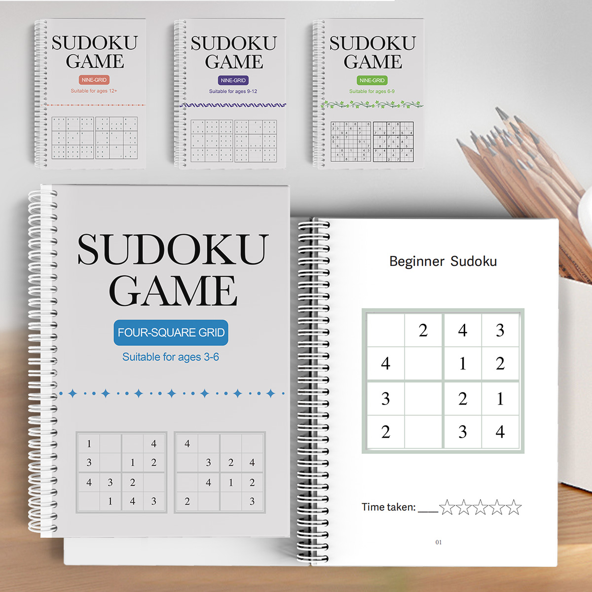 Kids Education Level - Lustiges und pädagogisches Sudoku-Puzzlebuch für Kinder: