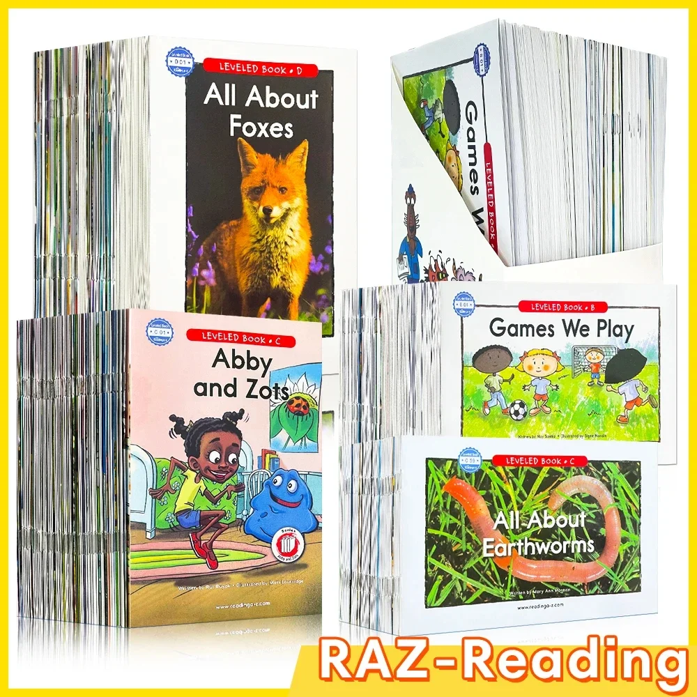 Kids Education Level - Beliebte RAZ Levels Vorschulbildung Englisch-Lernbücher für