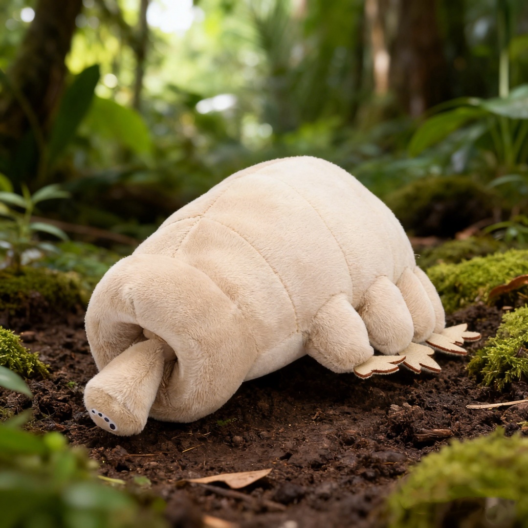 Kids Education Movies - Wasserbär Tardigrade Plüschtier Weiche Tardigrade-Puppen Stofftiere