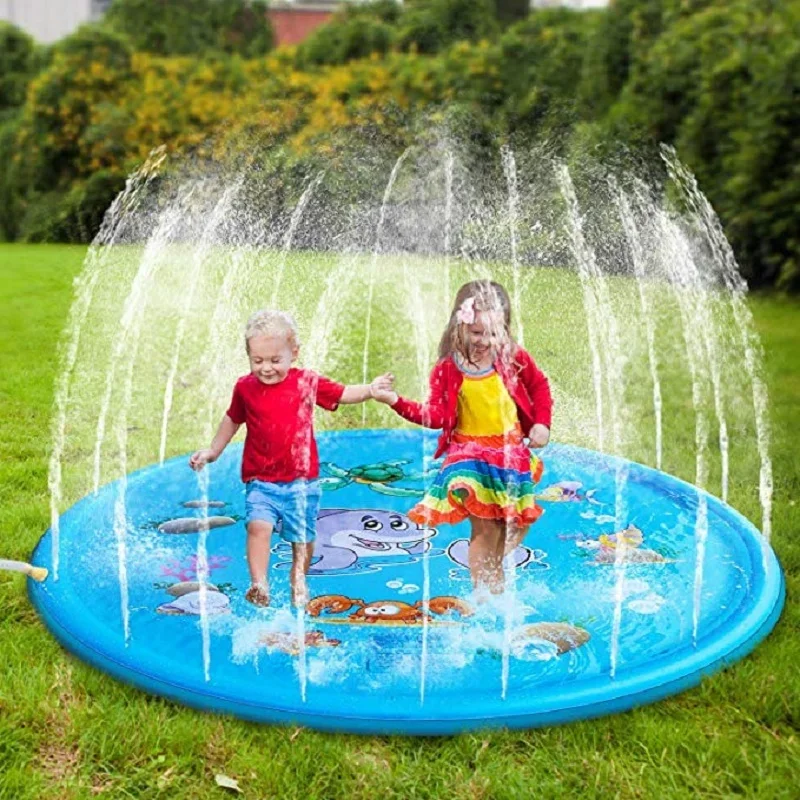 Kids Education Rug - 100/170 cm Kinder Aufblasbare Wasser Splash