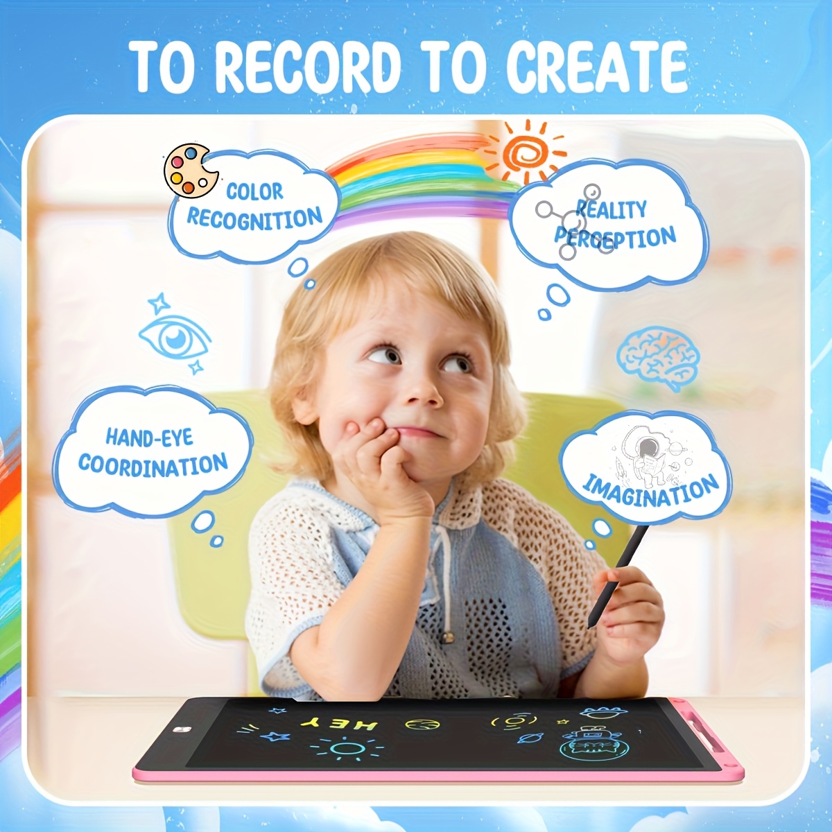 30 Stück 8,5-Zoll-LCD-Zeichent – Kids Education Tablets Bewertung und Preis
