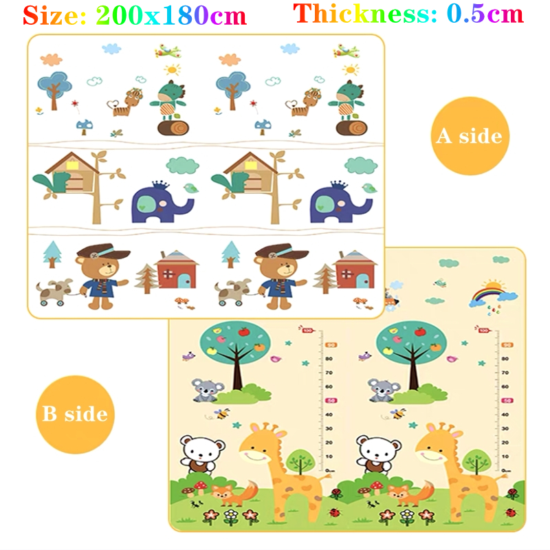 200 * 180 cm Dicke 0,5 cm Krab – Kids Education Allowance Bewertung und Preis