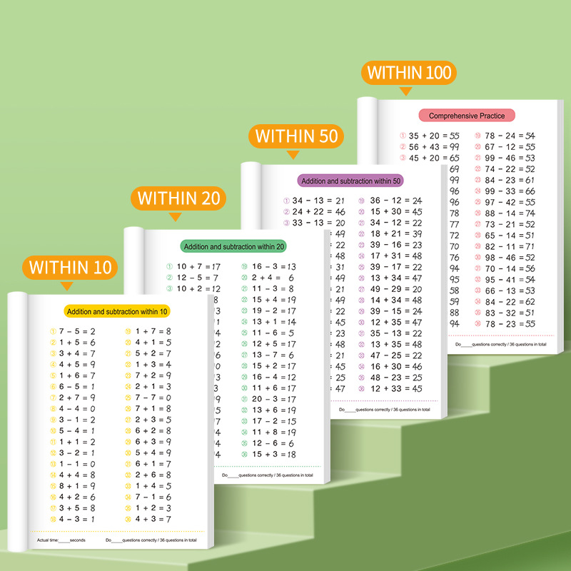 64-seitiges Rechenheft für Kin – Kids Education Calculator Bewertung und Preis