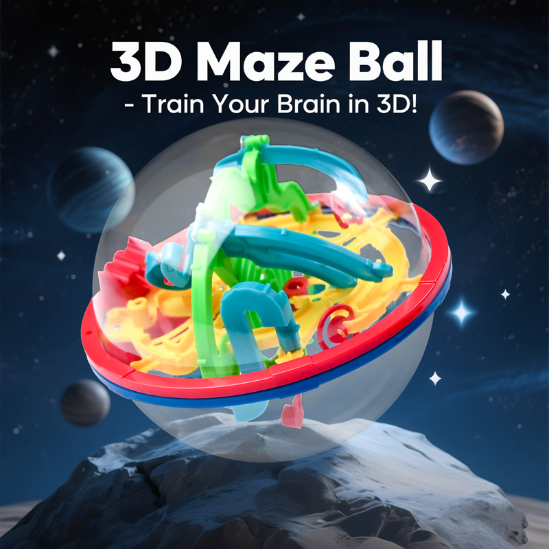 3D Magic Ball Labyrinth Brain  – Kids Education Level Bewertung und Preis