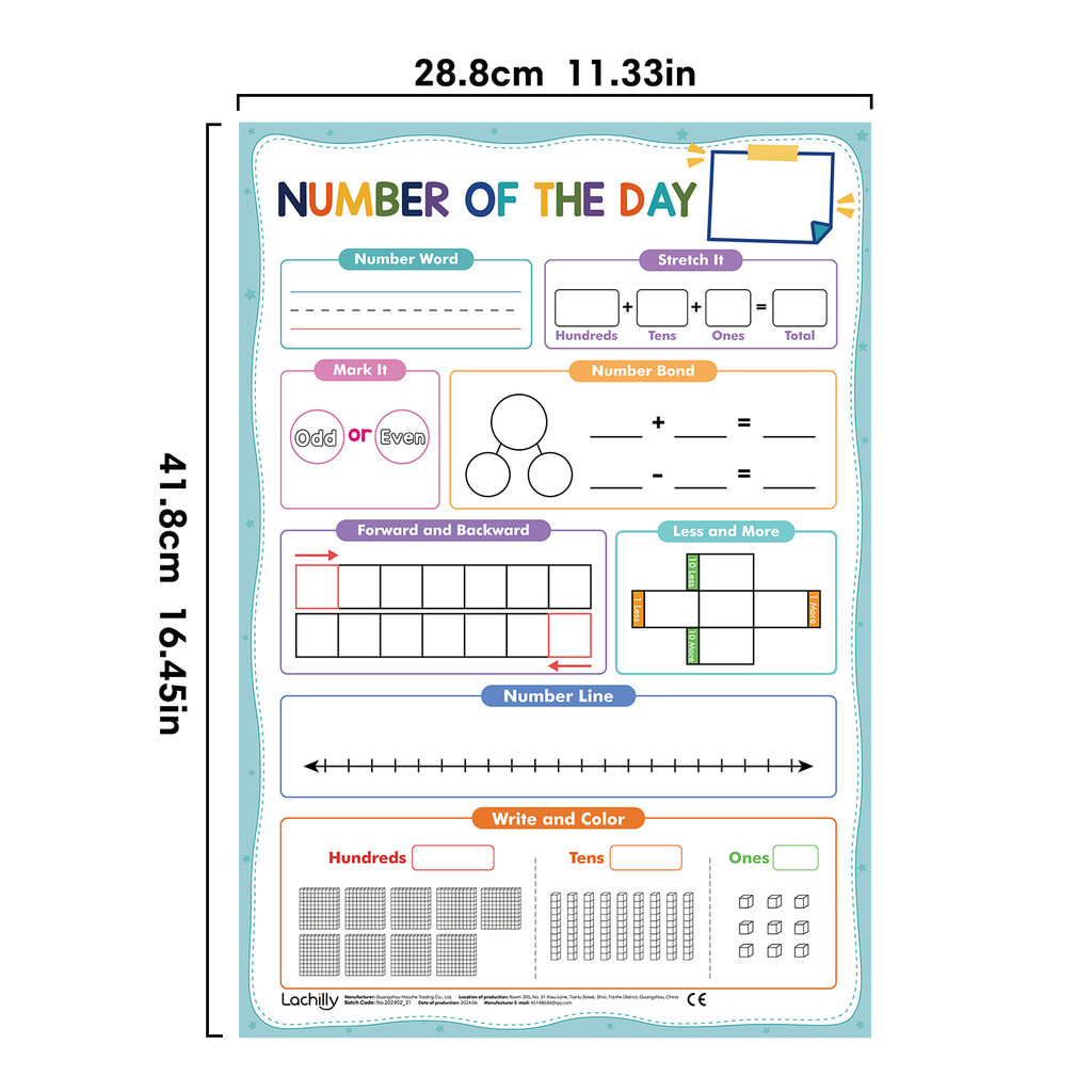 A3 Wiederverwendbare Mathemati – Kids Education Calculator Bewertung und Preis