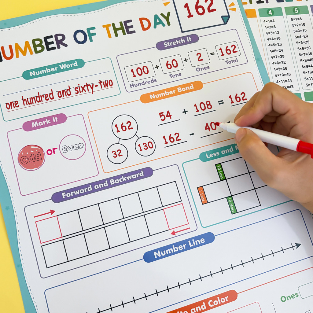 A3 Wiederverwendbare Mathemati – Kids Education Calculator Bewertung und Preis