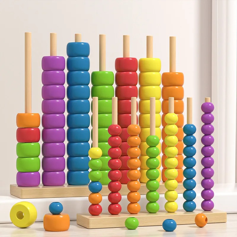 Holz-Abakus Montessori Lernspi – Kids Education Calculator Bewertung und Preis