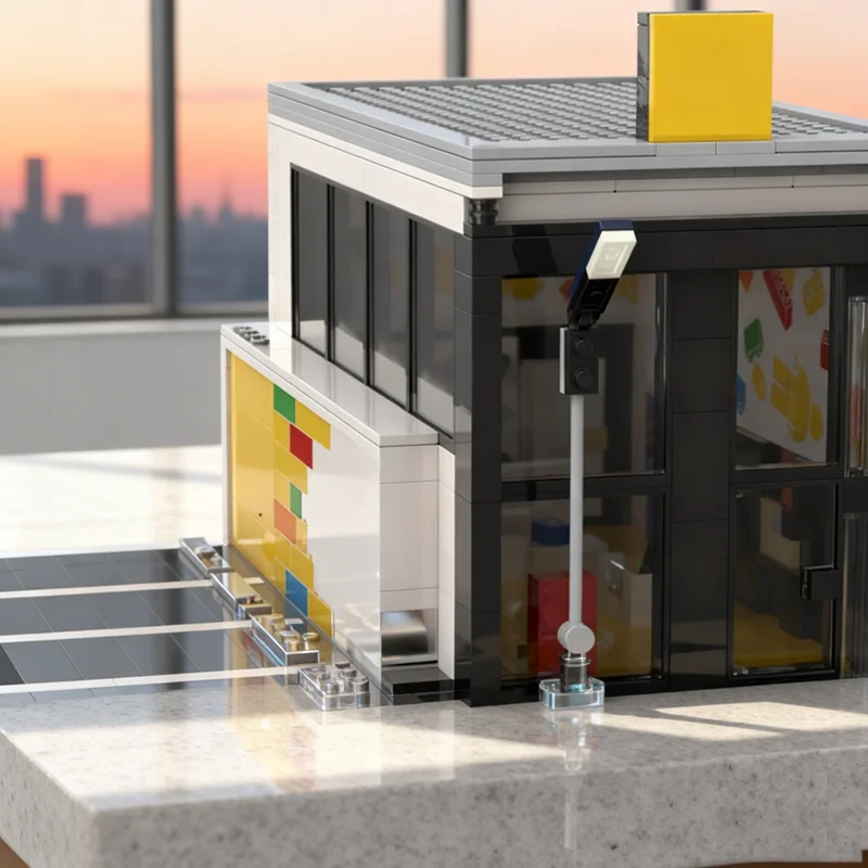950 Stück MOC Store Modulares  – Kids Education Store Bewertung und Preis