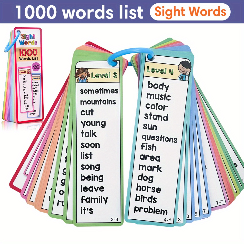 1000 Sichtwörter-Lernkarten fü – Flash Card Alphabet Bewertung und Preis