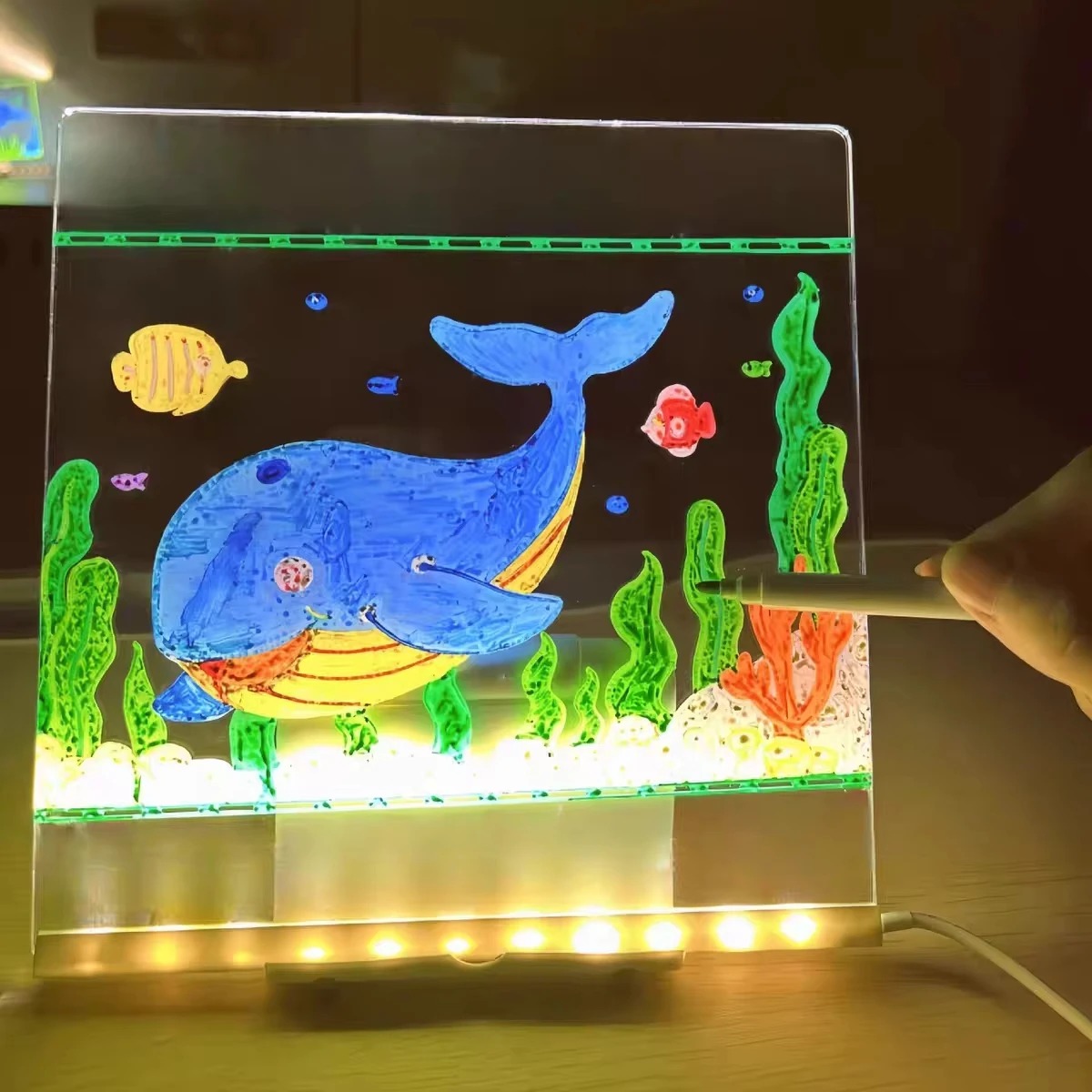 Magisches Leucht-Zeichenbrett  – Kids Education Tablets Bewertung und Preis