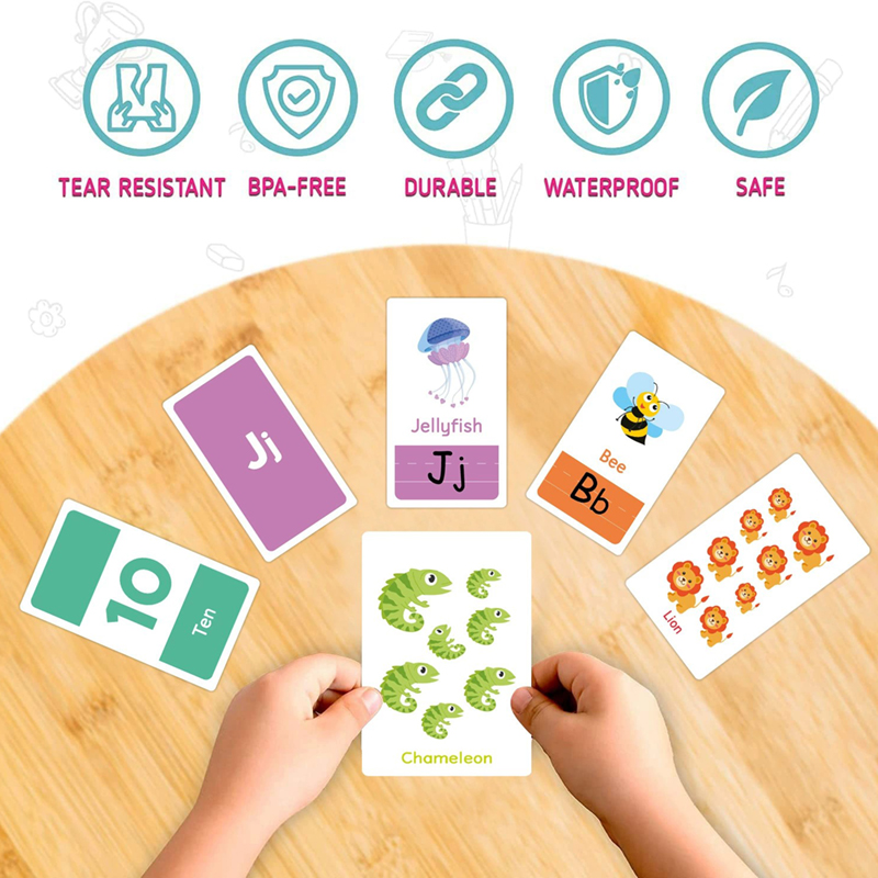 58 Stück Lernkarten 26 Buchsta – Flash Card Alphabet Bewertung und Preis