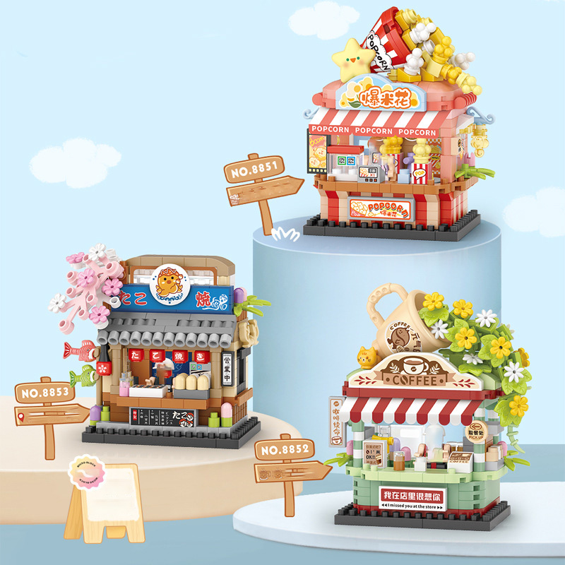 Mini-Straßenansicht-Laden-Baus – Kids Education Store Bewertung und Preis