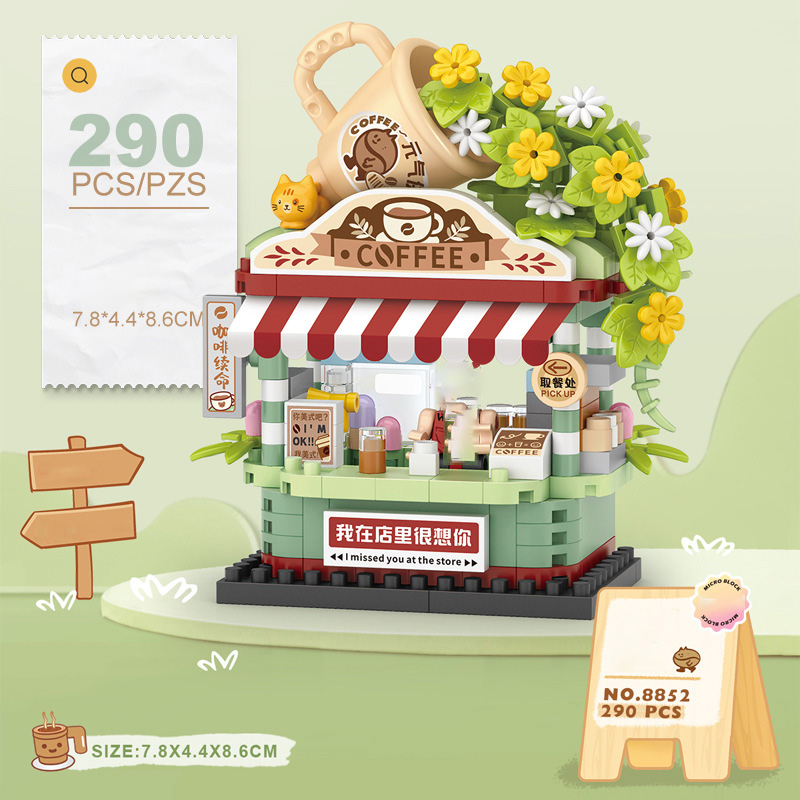 Mini-Straßenansicht-Laden-Baus – Kids Education Store Bewertung und Preis