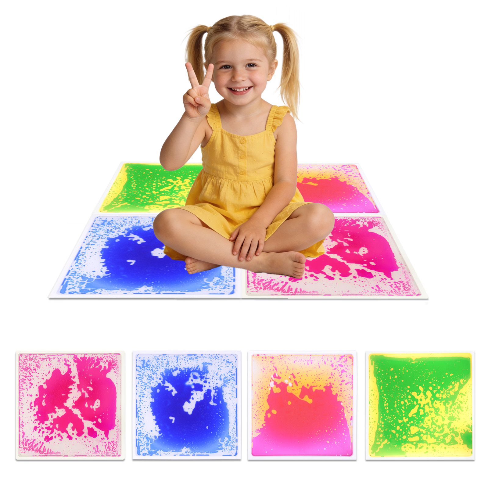 Visuelle sensorische Matte, fl – Kids Education Rug Bewertung und Preis