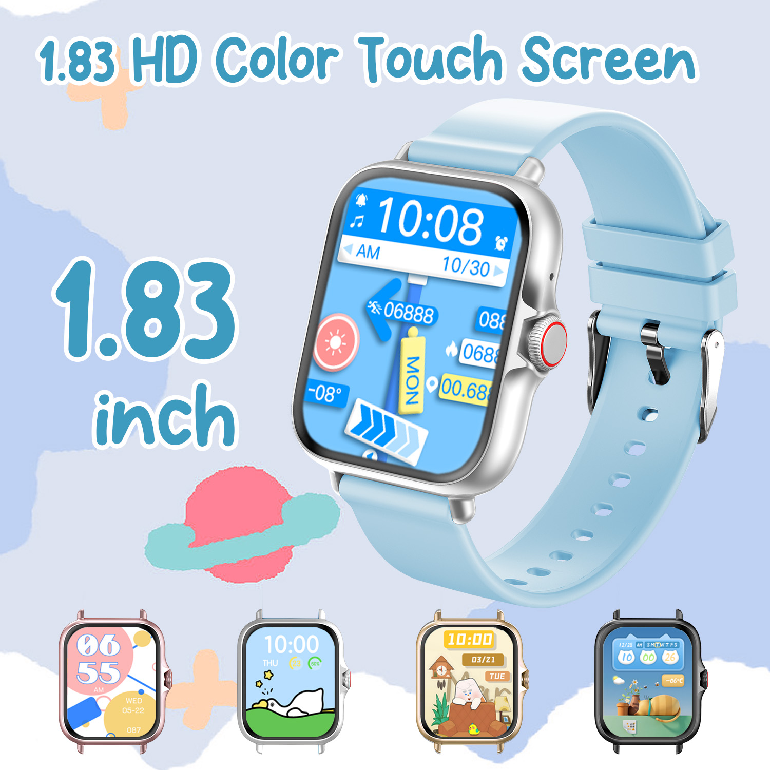 2026 Kinder-Smartwatch mit 1,8 – Kids Education Calculator Bewertung und Preis