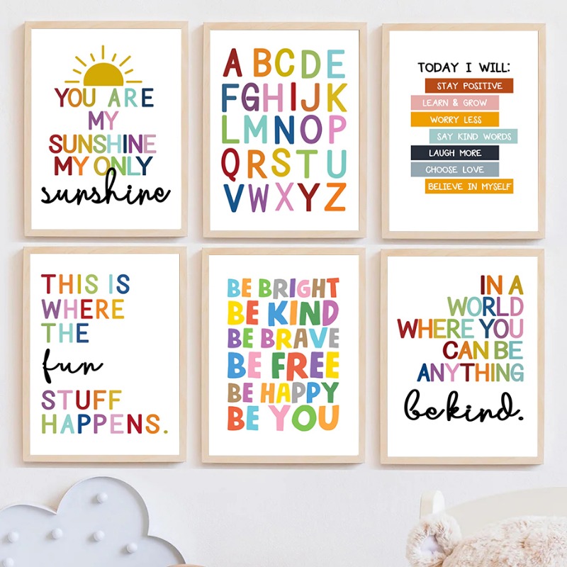 Englische Bildungs-Poster Alph – Kids Educational Posters Bewertung und Preis